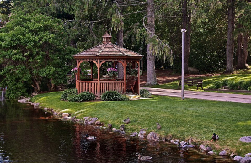 Gazebo at Woodwards Resort.