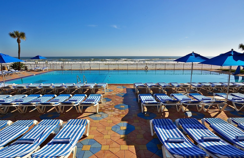 Outdoor pool at Plaza Resort & Spa.