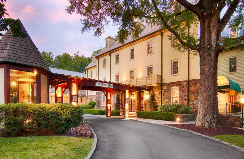 Exterior view of Boar's Head Resort.