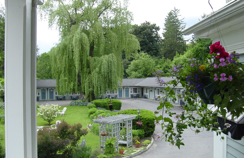 Exterior view of Maple Terrace Motel.