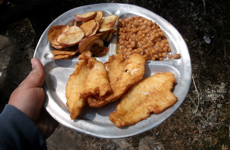 Shore Lunch at Canada North Lodge