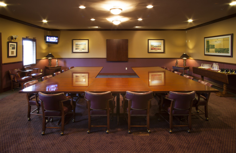 Meeting room at Manistee National Golf & Resort.