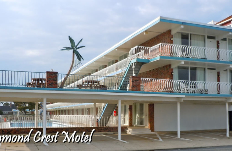 Exterior view of Diamond Crest Motel.