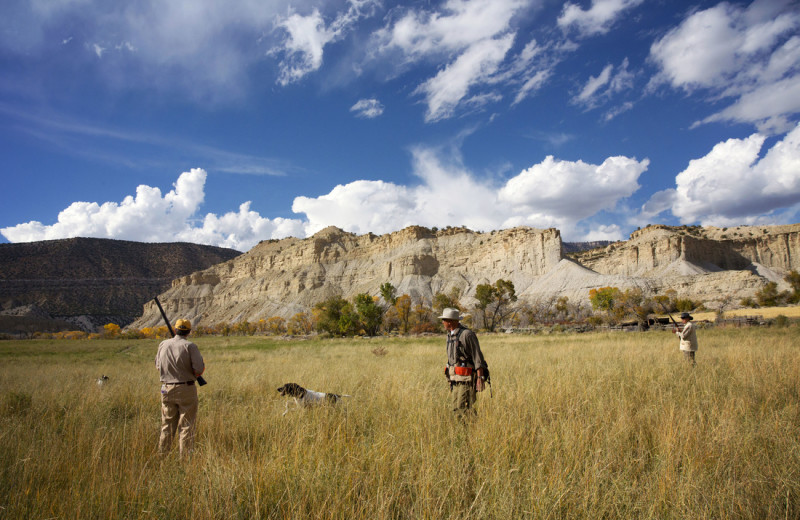 Hunting at Castle Valley Outdoors.