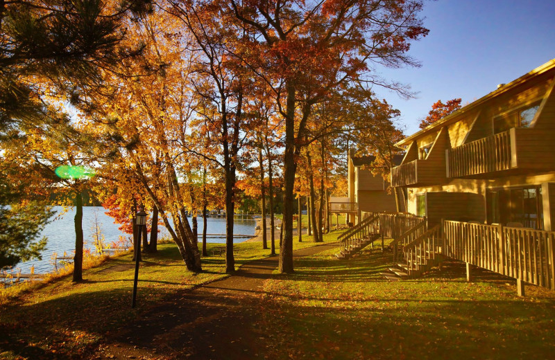 Exterior view of Kavanaugh's Sylvan Lake Resort.