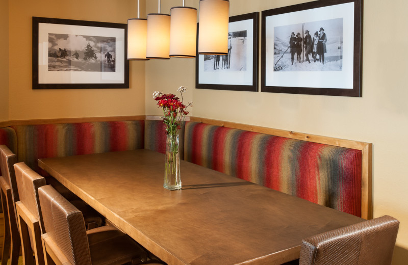 Guest dining room at Grand Summit.