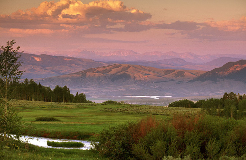 Beautiful views of the mountains at Latigo Ranch