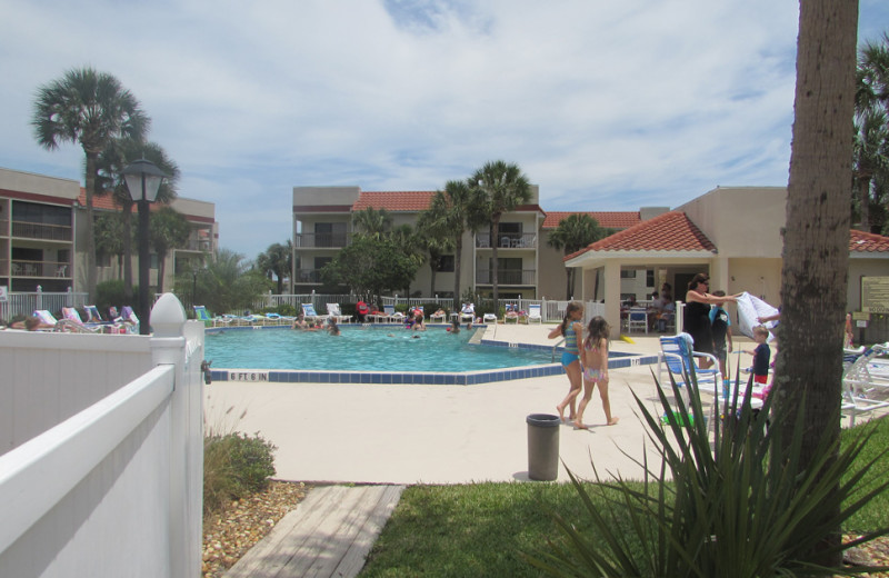 Rental pool at Saint Augustine Beach Vacation Rentals.