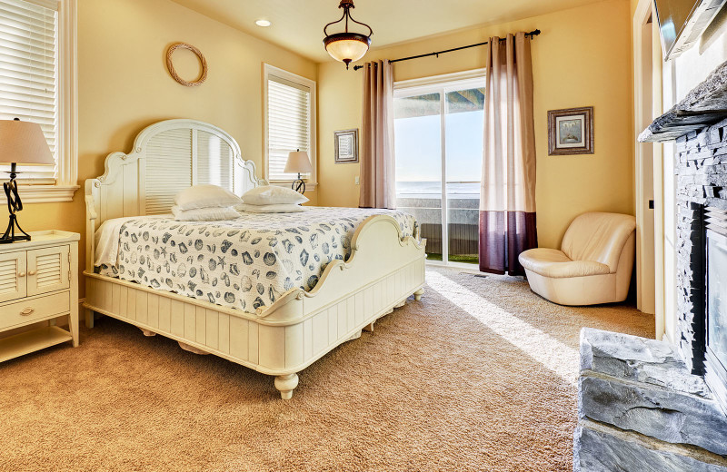 Bedroom at Admiral's Beach Retreat.