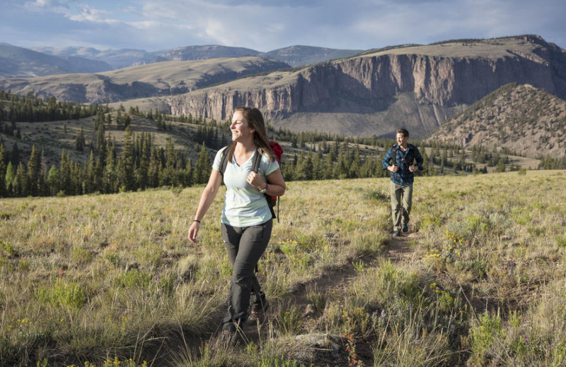 Hiking at 4UR Ranch.