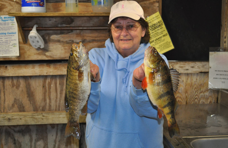 Fishing at The Timbers Resort.