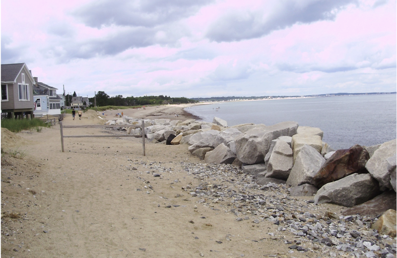 Beach at Saco Bay Rentals.