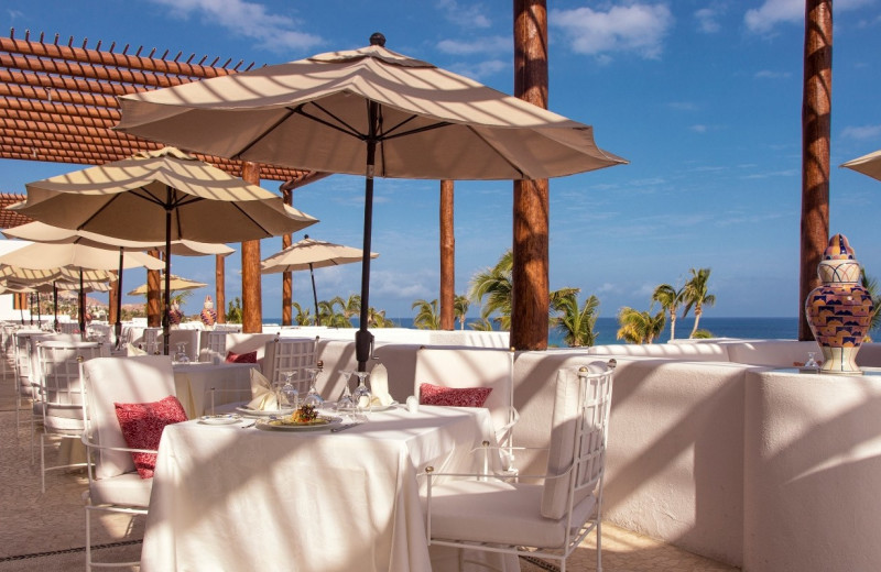 Patio at Marquis Los Cabos.