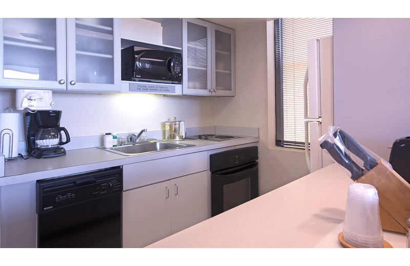 Guest kitchen at Four Sails Resort.