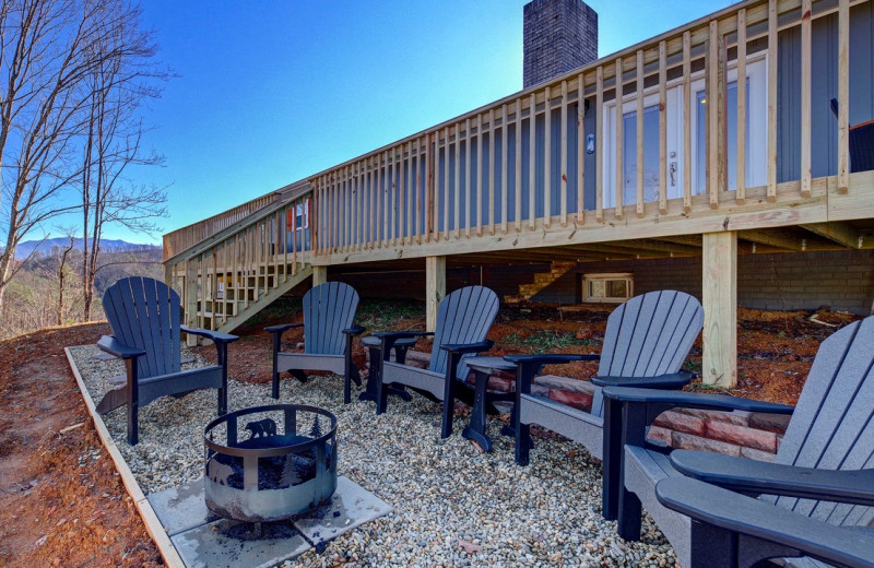 Rental patio at Eden Crest Vacation Rentals, Inc.