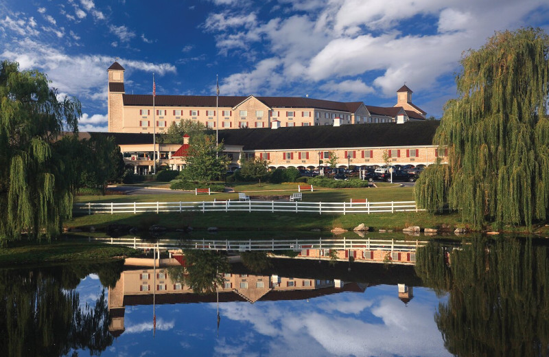 Exterior view of Hershey Lodge.