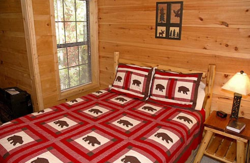 Bedroom Vacation Rental at Volunteer Cabin Rentals