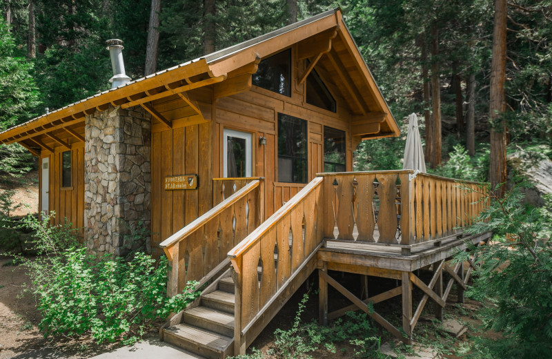 Cabin exterior at Silver City Mountain Resort.