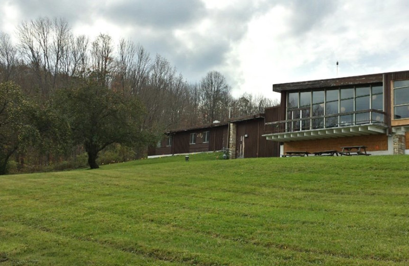 Exterior view of The Woods At Bear Creek Glamping Resort.