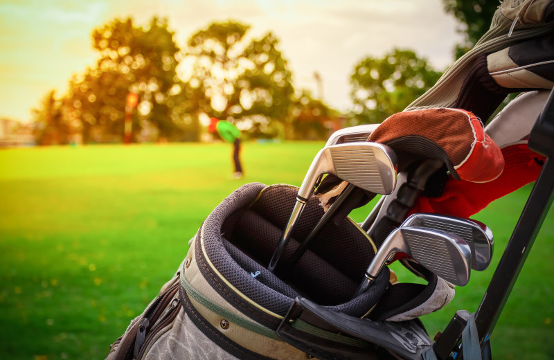 Golf course at Lucky Bird Vacations.