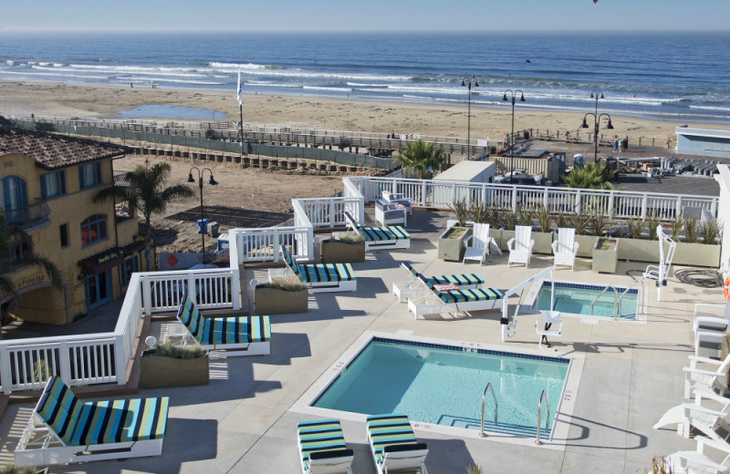 Outdoor pool at Inn at the Pier.