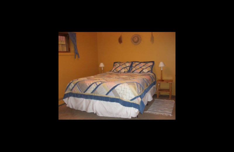 Guest bedroom at Cottage Bed & Breakfast.