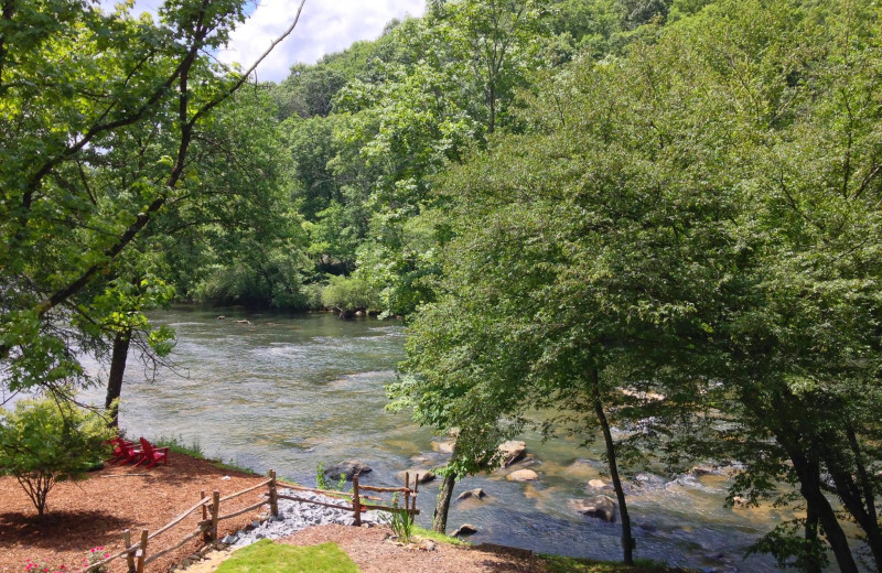 River at Cabin Rentals of Georgia.