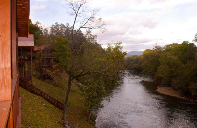 River view at Cabin Rentals of Georgia.