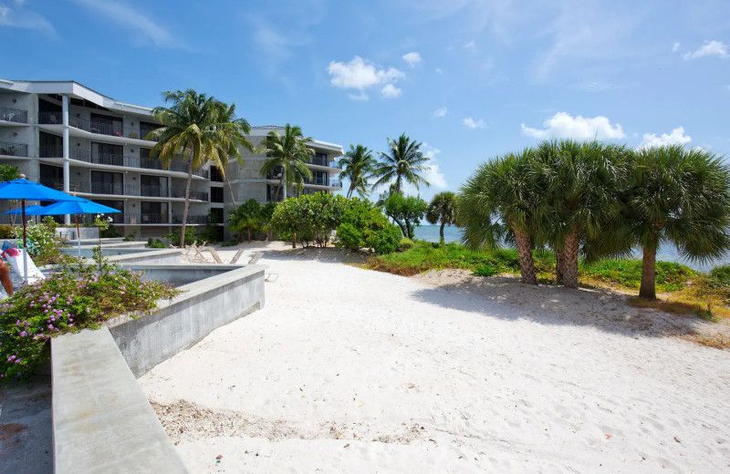 Rental beach at 1800 Atlantic, All Florida Keys Property Management.