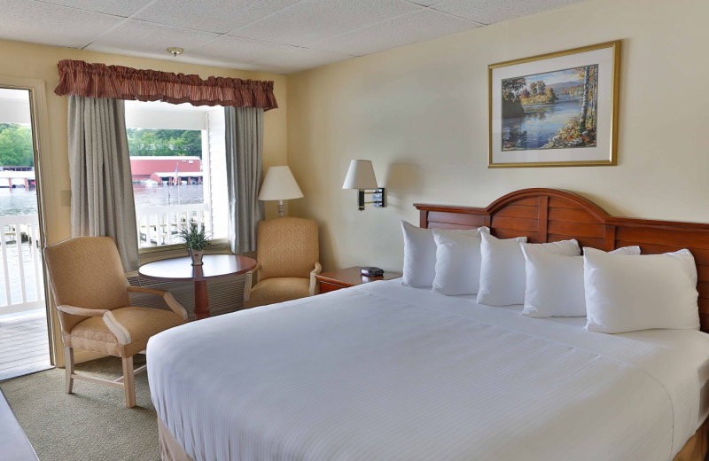 Guest room at Naswa Resort.