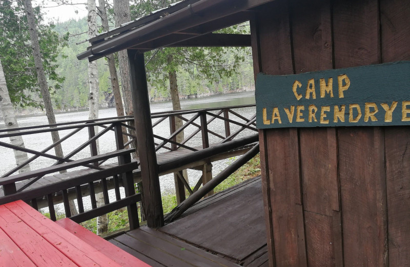 Cottage exterior at Mattawa River Resort.