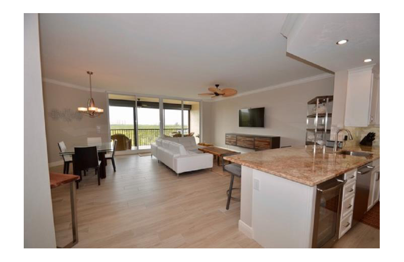 Rental interior at Vanderbilt Vacations.