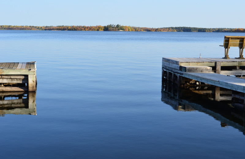 Lake view at Pine Tree Cove Resort.