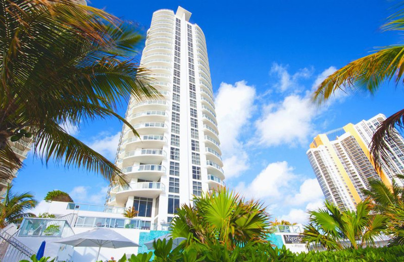 Exterior view of Marenas Resort.