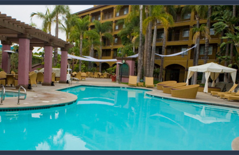 Outdoor pool at Hotel Menage.