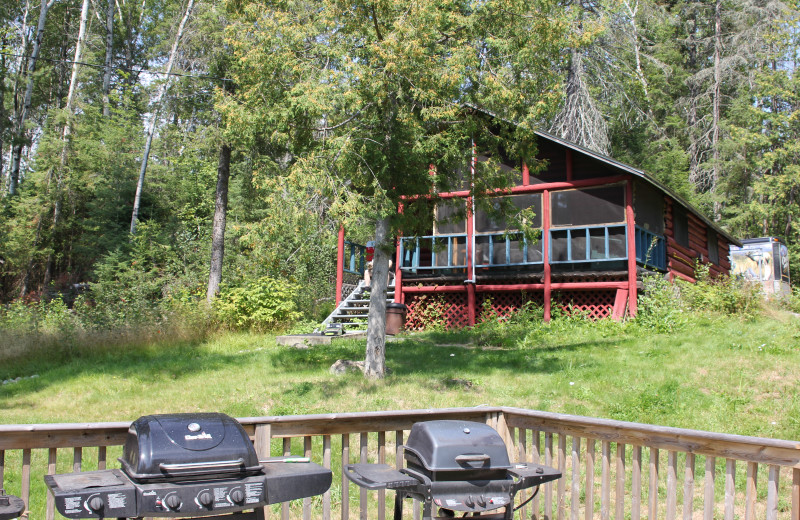 Cabin exterior at Olive the Lake.