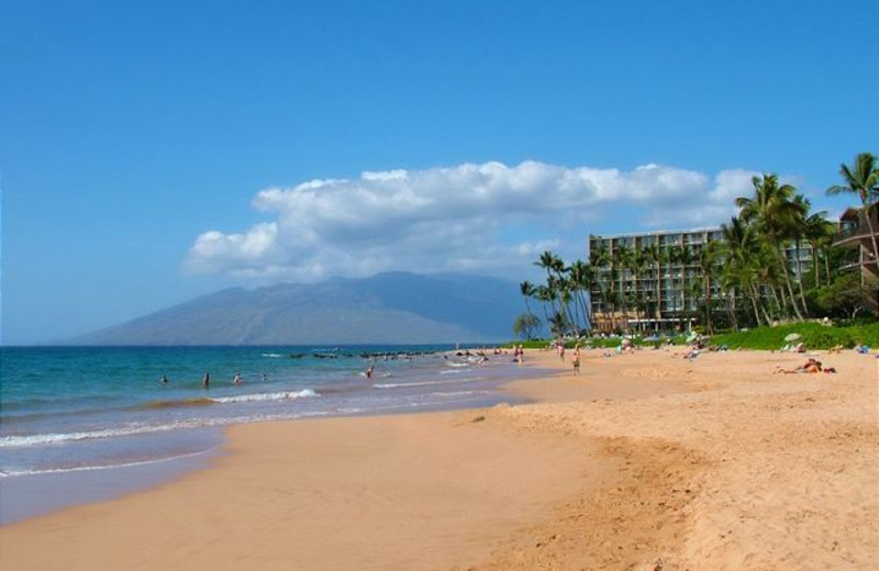 The beach at Maui Vacation Rentals.