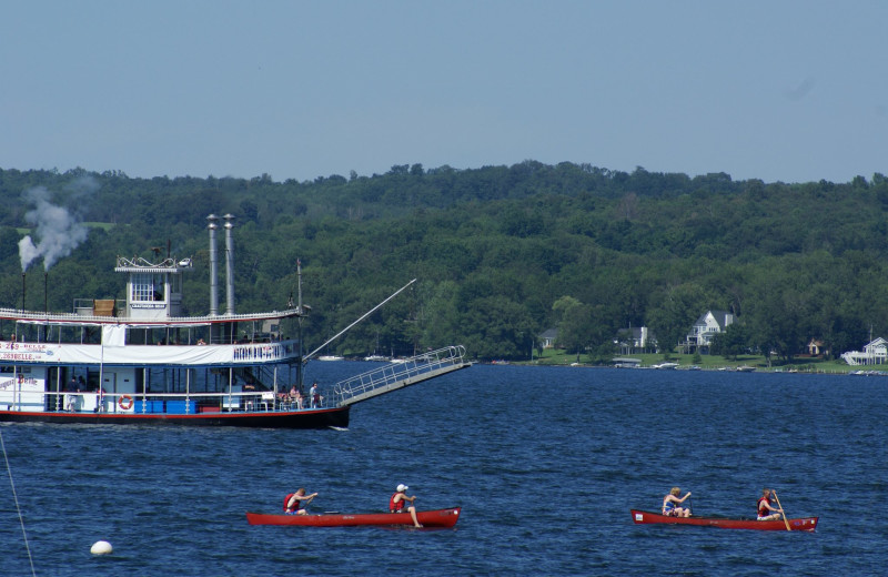 Lake activities at Team Vacation Pro Vacation Rentals.