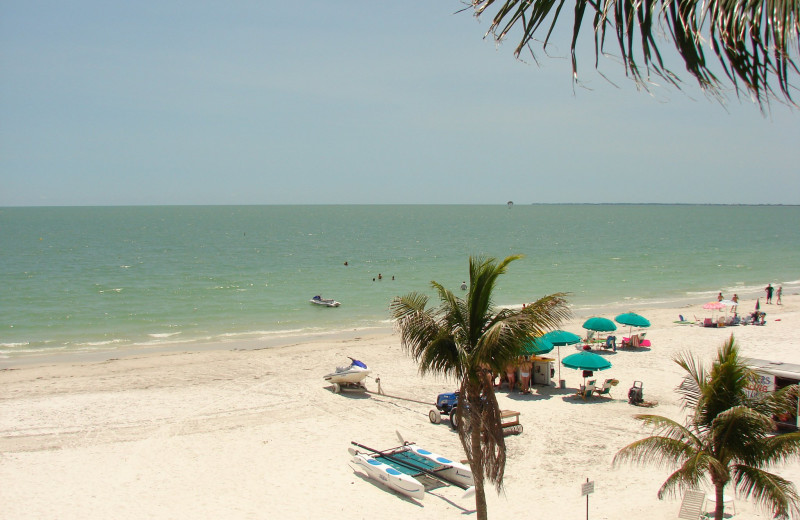 The beach at Casa Playa Resort.