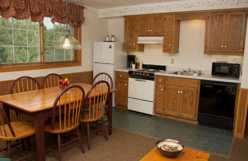 Kitchen view at Ephraim Shores Resort and Restaurant.