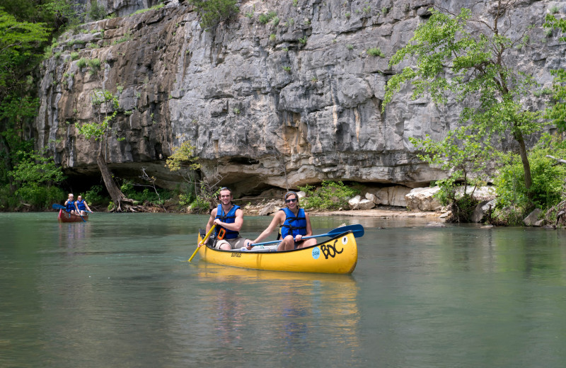 Canoeing at Buffalo Outdoor Center.