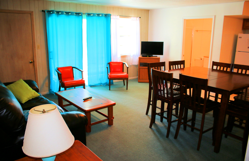 Guest condo at Lynnhurst Family Resort.