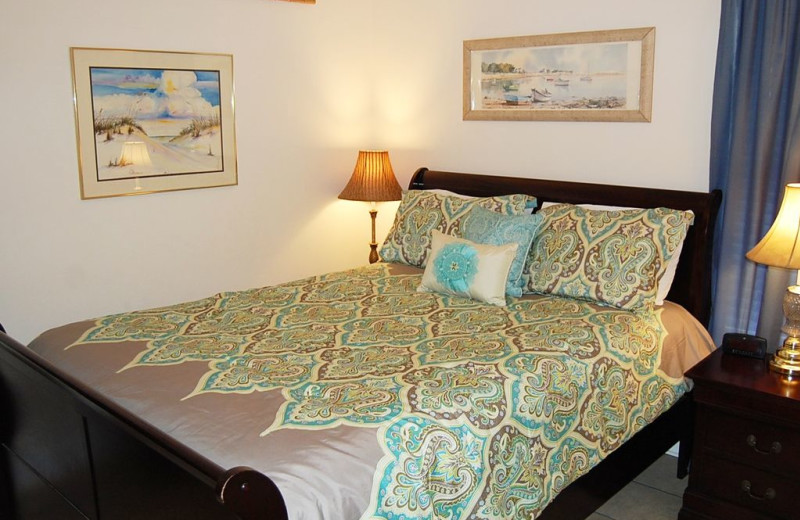 Rental bedroom at Anchor Vacations, Inc.