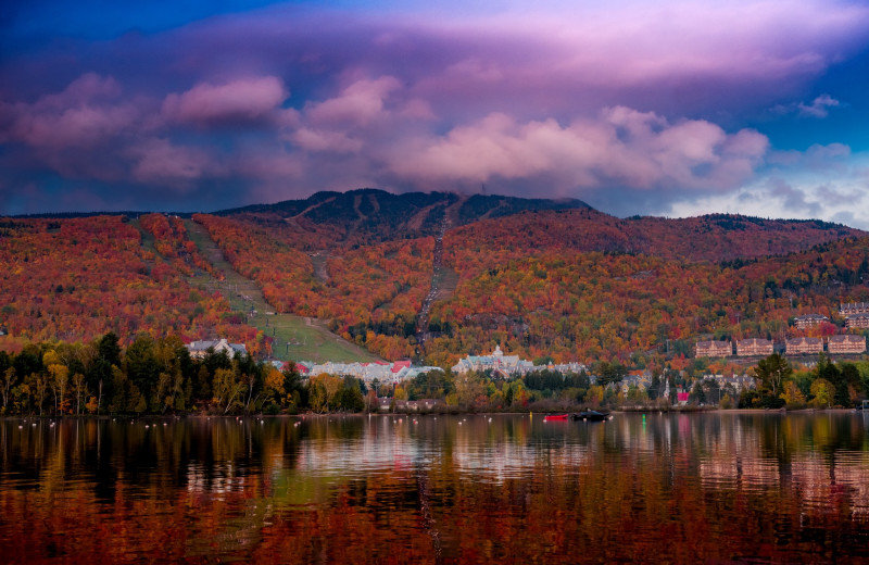 Mountains at Homewood Suites by Hilton Mont-Tremblant Resort.