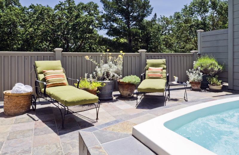 Outdoor pool at Inn at Sonoma, A Four Sisters Inn.