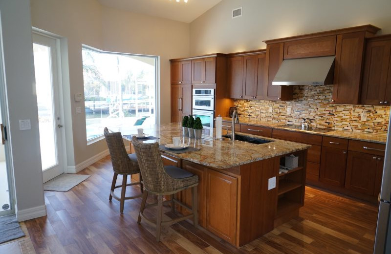 Rental kitchen at MHB Property Management.