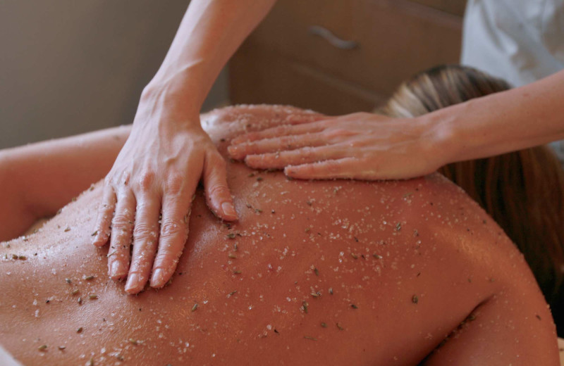 Spa massage at Dolphin Bay Resort & Spa.