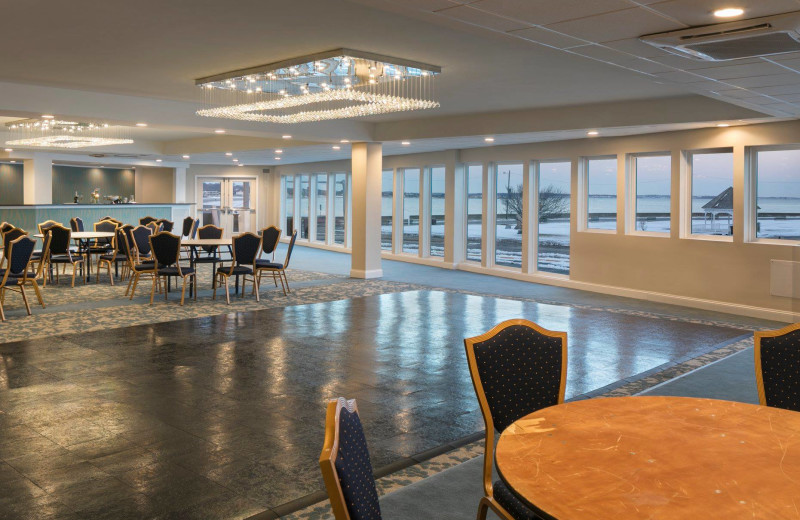 Ballroom at Aqua Blue Hotel.