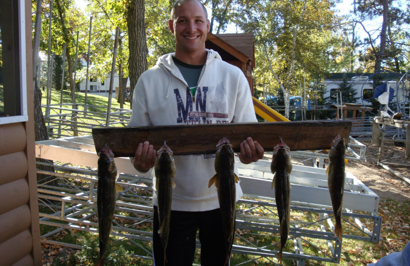 Fishing at Train Bell Resort.