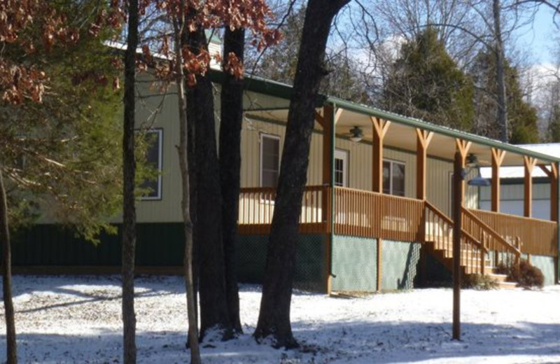 Exterior view at Willowbrook Cabins.